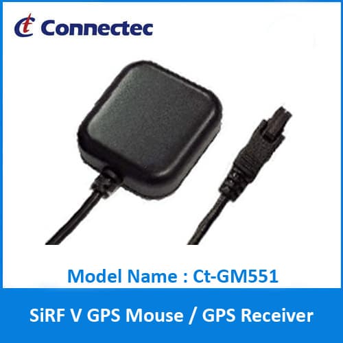 Ct_GM551 SiRF V GPS RS232 Car GPS Mouse receiver